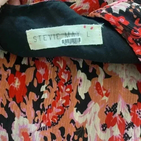 STEVIE MAY One Last Time Mini Dress in Liberated Fleur Size Large NWOT $278 - Picture 4 of 8
